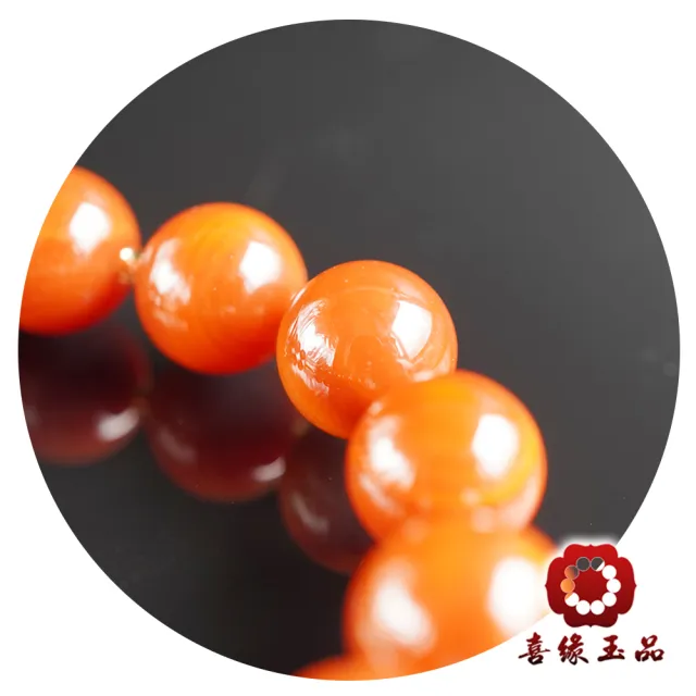 【喜緣玉品】天然南紅瑪瑙 五條經 手珠