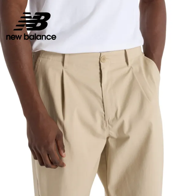 【NEW BALANCE】NB 挺版直筒長褲_男性_深灰/黑/卡其色_MP51563BK_MP51563GT_MP51563SOT(美版 版型偏大)