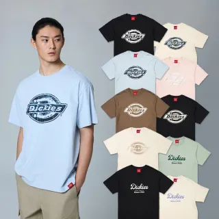 【Dickies】男女款純棉胸前LOGO印花短袖T恤(多款任選)
