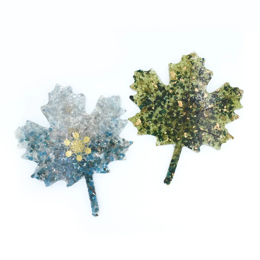 【鑫運來】◎奧剛能量楓葉擺件