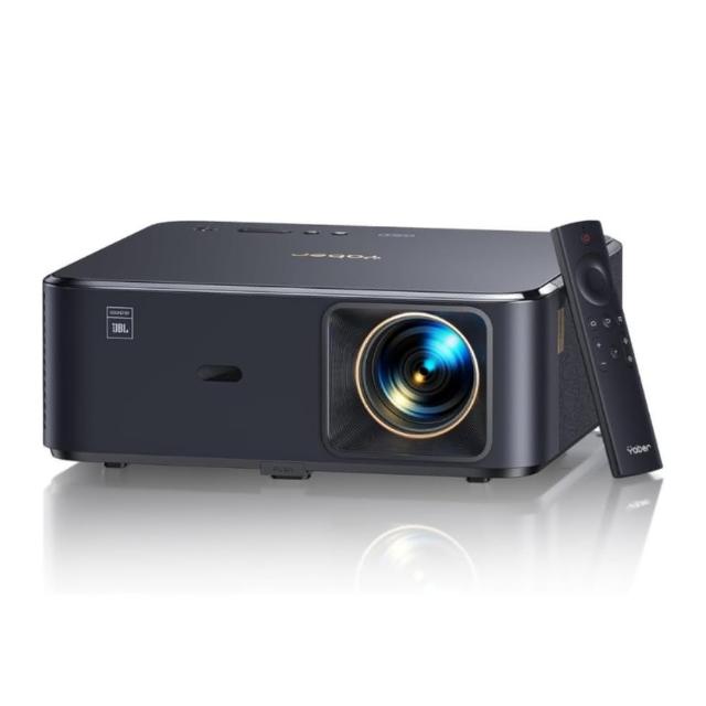 【YABER】K2S影廳級投影機(1200流明 JBL喇叭 GoogleTV 側投 4K投影機 自動對焦)