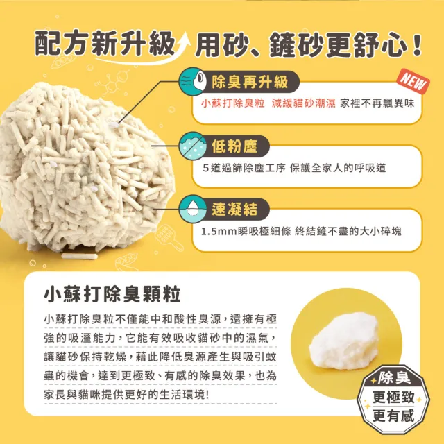 【怪獸部落】費洛蒙紓壓豆腐砂2.7kgx12包(貓砂盆清潔)