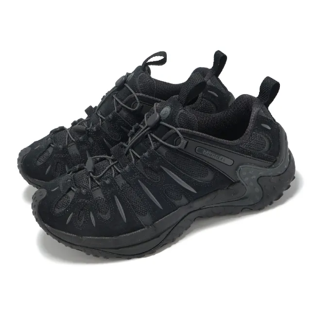 【MERRELL】休閒鞋 Cham Redux SE 1TRL 男鞋 黑 抽繩 戶外(ML2006871)