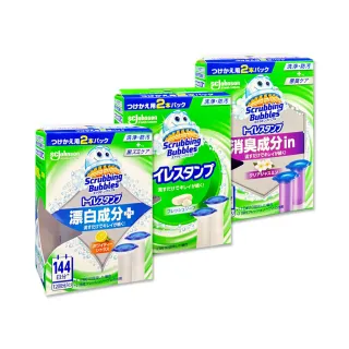 【日本SC Johnson莊臣】洗淨防污馬桶清潔凝膠補充管38gx2支/盒(本品不含推桿清潔劑廁所氛凍)