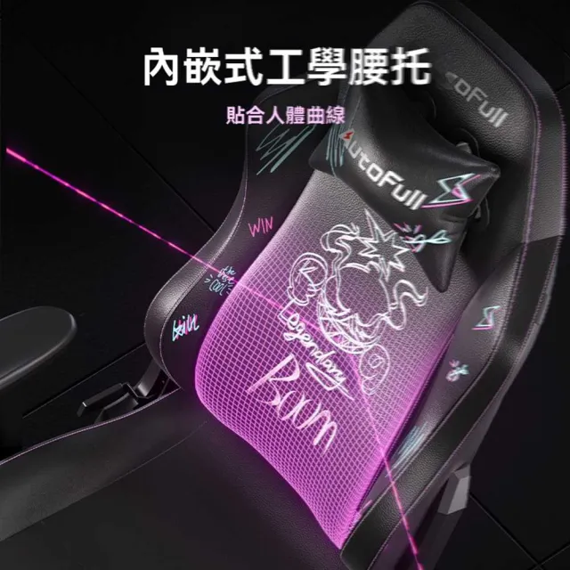 【w傲風旗艦店】C3新炫影 無腳托(電競椅 電腦椅 躺椅 靠背椅 辦公椅 人體工學椅 遊戲椅 預購15天)