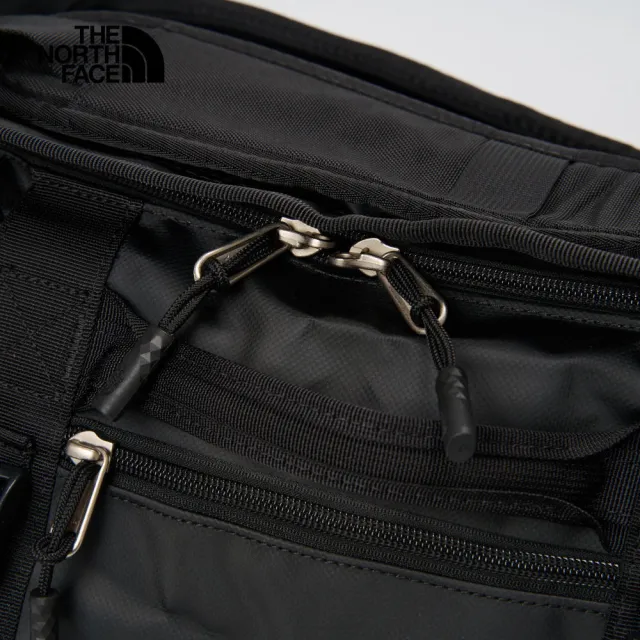 【The North Face】TNF 休閒 休閒旅行包 BASE CAMP DUFFEL - XS 男 女 黑色(NF0A52SS53R)