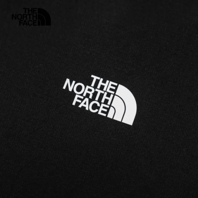 【The North Face】TNF 休閒 吸濕排汗短袖T恤 W FLEX S/S TEE REG - AP 女 黑色(NF0A8DFJJK3)