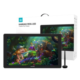 【HUION 繪王】KAMVAS RDS-220 2.5K 繪圖螢幕 /台 GS2202(確認訂購後無法退換貨)
