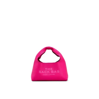 【MARC JACOBS】The Sack 迷你亮粉皮革手袋