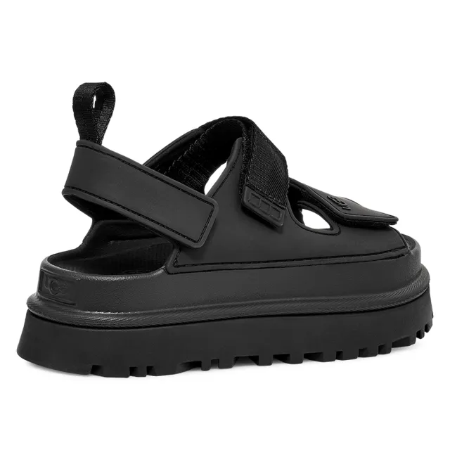 【UGG】涼鞋女鞋 厚底涼鞋 防水涼鞋 GoldenGlow 黑色 UG1152685BLK