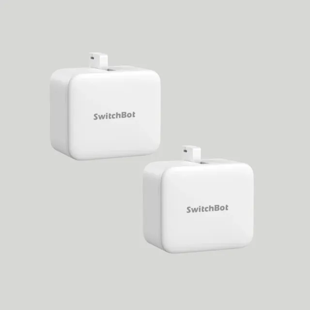 【SwitchBot】開關機器人Bot 2入(開燈神器/自動開關/APP控制)