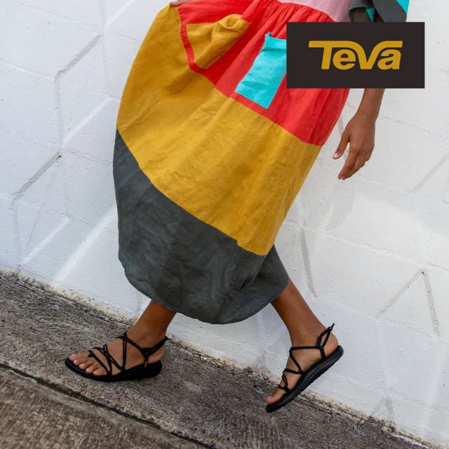 【TEVA】女涼鞋 羅馬織帶涼鞋/夾腳涼鞋 Voya Infinity 原廠(多款任選)