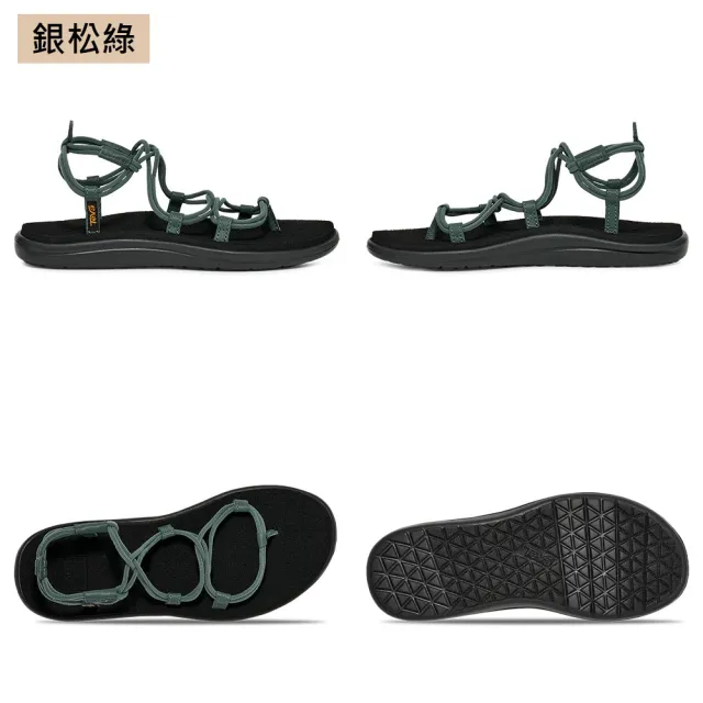 【TEVA】女涼鞋 羅馬織帶涼鞋/夾腳涼鞋 Voya Infinity 原廠(多款任選)