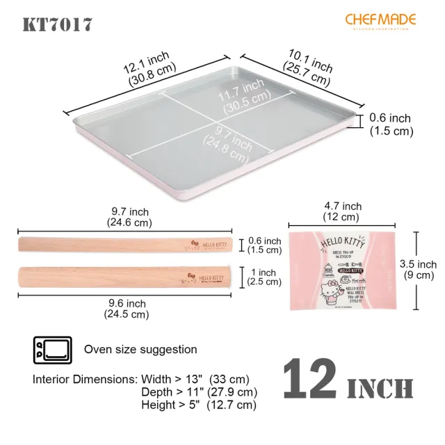 【Chefmade 學廚】宇宙工作室 正版凱蒂貓牛軋糖工具4件套(KT7017凱蒂貓手工DIY牛軋糖工具)