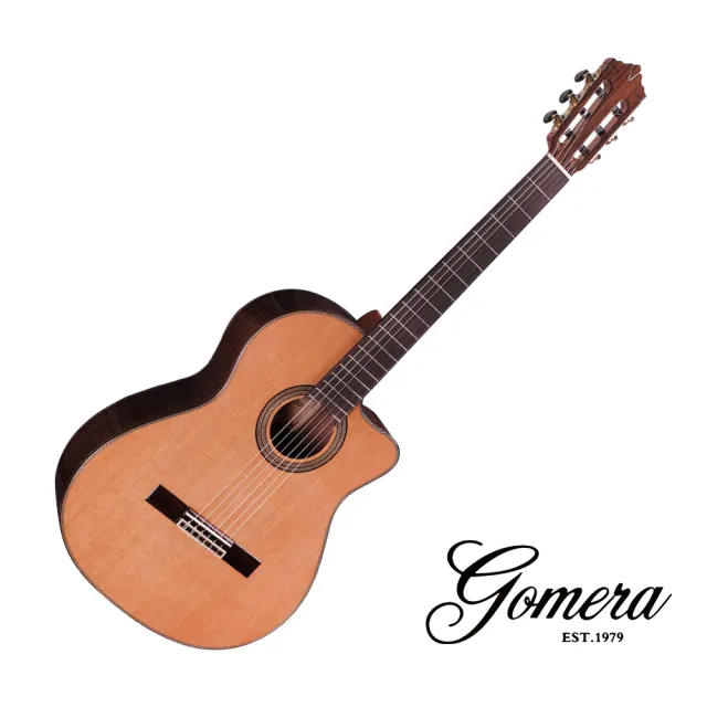 【Gomera】Fusion 12RC 39吋 面單 跨界古典吉他 英格曼雲杉/印度玫瑰木(原廠公司貨 商品保固有保障)