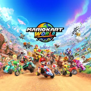 【Nintendo 任天堂】預購7-9月上市★NS2 瑪利歐賽車世界 中文版(台灣公司貨)
