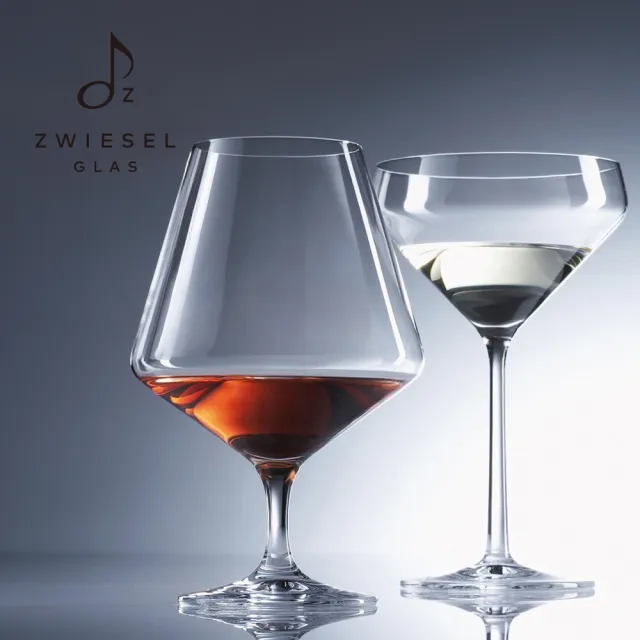 【ZWIESEL GLAS】PURE系列水晶杯6入組(白蘭地杯/白酒杯/玻璃杯/水晶杯/馬丁尼杯/調酒杯)雙11限定