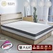【藤原傢俬】3M吸濕排汗硬式獨立筒床墊(雙人加大6尺3C)
