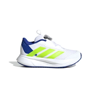 【adidas 愛迪達】Duramo Sl2 Boa K 童鞋 中童  藍白綠色 兒童 旋鈕式 運動 慢跑鞋 JI1695