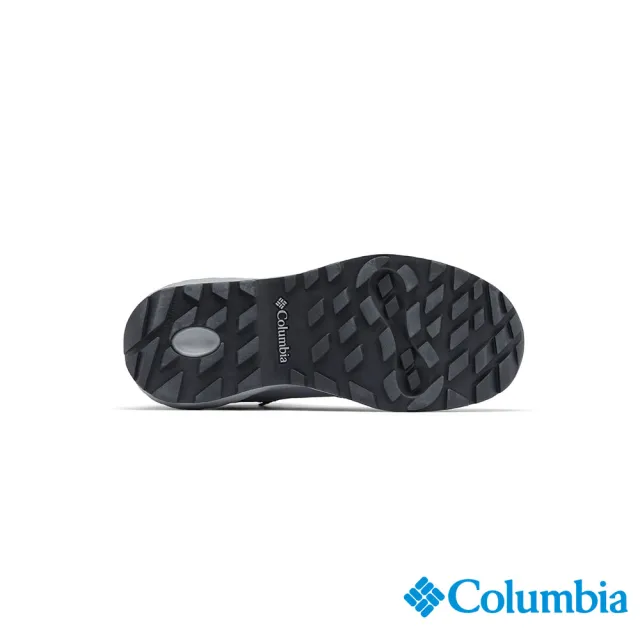【Columbia 哥倫比亞】女款-防水高筒健行鞋-寬楦-灰色(UYK71830GY/JS)