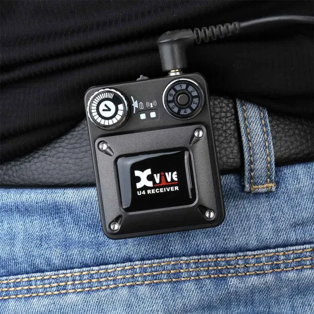 【Xvive】U4 Wireless IEM System 入耳式無線監聽傳輸介面(海國)