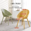 【Ashley House】Simple art 簡約弧風椅休閒餐椅(休閒椅 椅子 電腦椅)