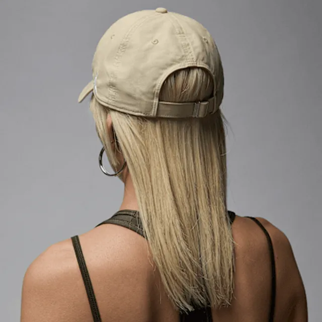 【NIKE 耐吉】休閒帽 男 女 U J DF CLUB CAP US CB 喬丹 運動帽 老帽 棒球帽 卡其色(FZ2020206)
