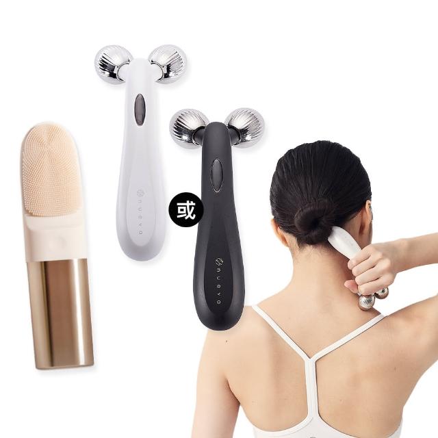 【NUEVA】1+1電流淨膚組 - Volta body纖纖棒+Torche洗臉儀(美容儀 音波潔膚儀 緊緻儀 臉部拉提 纖體)