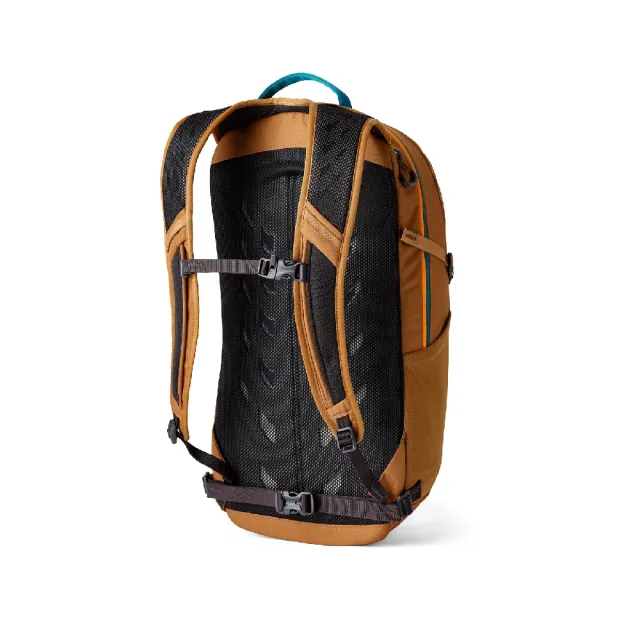【Gregory】後背包 20L NANO 棕 藍 多夾層 雙肩包 登山包 運動包 背包 包包(153058A546)