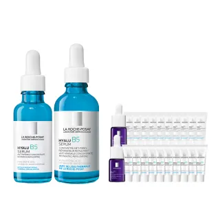 【理膚寶水】獨家限定★B5彈潤修復精華重裝版 買80送80超值組_E(B5小藍瓶)