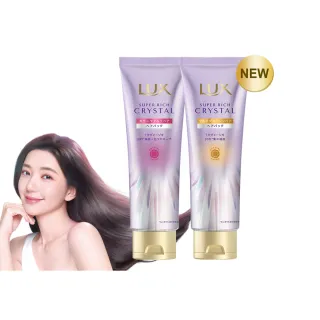 【LUX 麗仕】日本製 極輕光護膜精華髮膜180mlx3入(頭髮雨衣 護色聚光/蓬鬆修護)