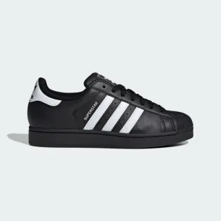 【adidas 愛迪達】Superstar Ii 男 運動休閒鞋 舒適 黑 白(JI0079)