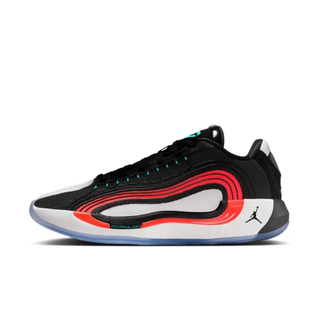 【NIKE 耐吉】運動鞋 籃球鞋 男鞋 JORDAN LUKA 4 PF Bloodline 黑紅 經典 喬丹 緩震 包覆(HF0824001)