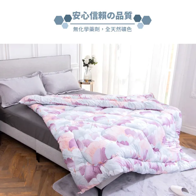 【日本旭川】台灣製醫護級石墨烯超奈米能量舒眠被(棉被 被胎 恆溫保暖 蓬鬆舒柔)