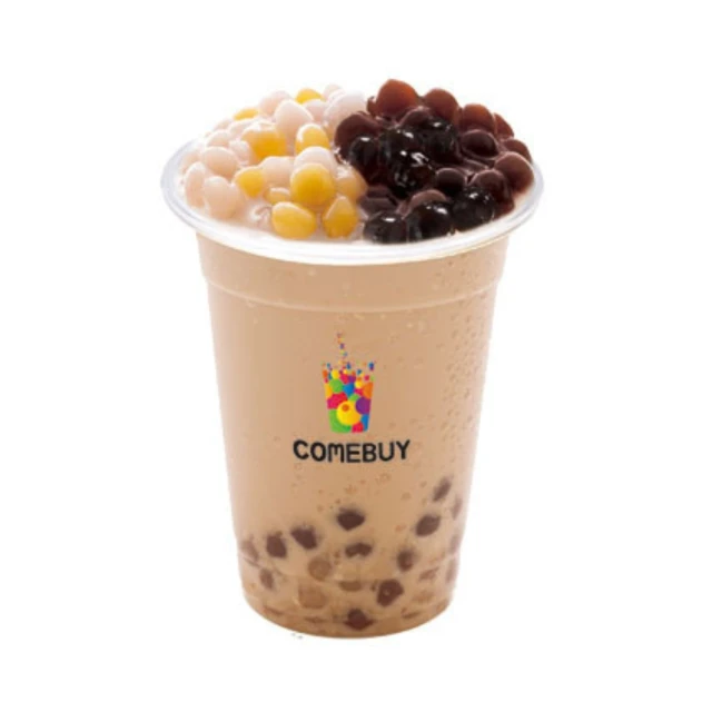 【COMEBUY】雙Q奶茶2號  大杯(自備環保杯)