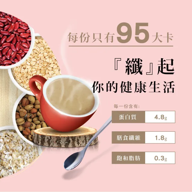 【紅布朗】高纖穀粉任選1罐-核桃黑芝麻漿/紅豆紅薏仁粉(momo獨家/黑芝麻糊/紅豆薏仁/養生/長輩)