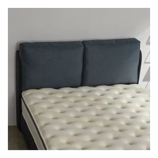 【藤原傢俬】維多利亞貓抓皮床頭雙人加大(6尺707-23)