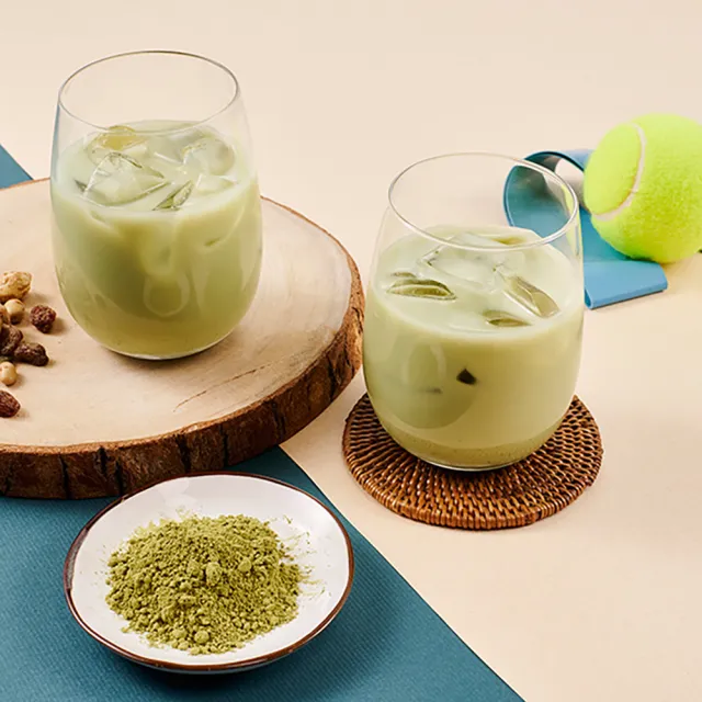 【Vilson 米森】無加糖分離乳清蛋白飲-抹茶拿鐵-4入組(35gx6包/盒)共24包