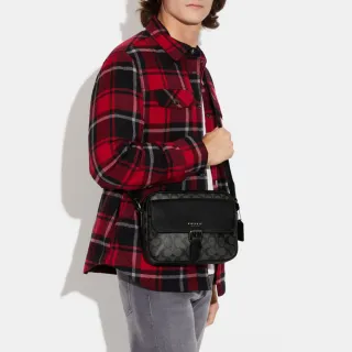 【COACH】蔻馳官方直營 VENTURER/HUDSON/RACER/Warner 男士斜背包 手提包 旅行袋 經典LOGO 老花(多款可選)