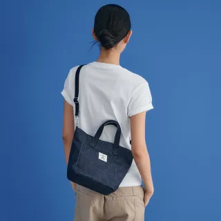 【PORTER INTERNATIONAL】自由丹寧NIMES手提包M(深藍)