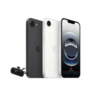 【Apple】iPhone 16e(128G/6.1吋)(20W口袋快充行電組)