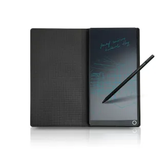 【橘嚴選】6.5吋液晶筆記本(電子紙手寫板 掀蓋式皮套設計電紙板)