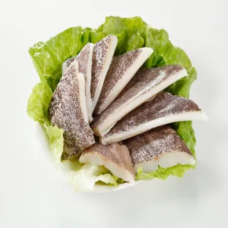 【華得水產】美國阿拉斯加生箭齒鰈魚尾巴6包組(500g/包)