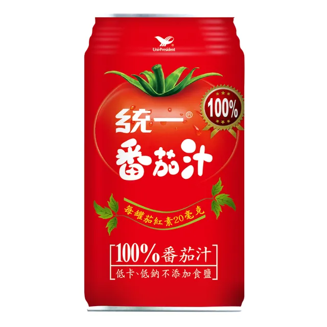 【統一】番茄汁340mlx24入/箱