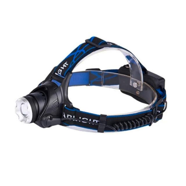 【RONIN 獵漁人】爆亮 L2 強光變焦 IPX4防水頭燈(頭燈 登山頭燈 釣魚頭燈 露營頭燈 工作頭燈)