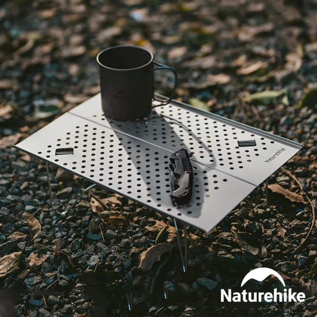 【Naturehike】山見X01輕量迷你鋁合金折疊桌 JJ024(台灣總代理公司貨)