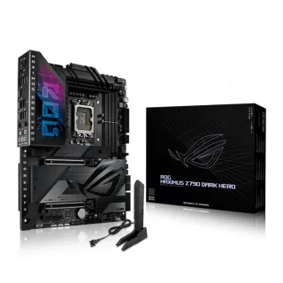 【ASUS 華碩】ROG MAXIMUS Z790 DARK HERO DDR5 主機板+全漢 Hydro GT PRO 1000W GEN5 電源(M+P 組合包)