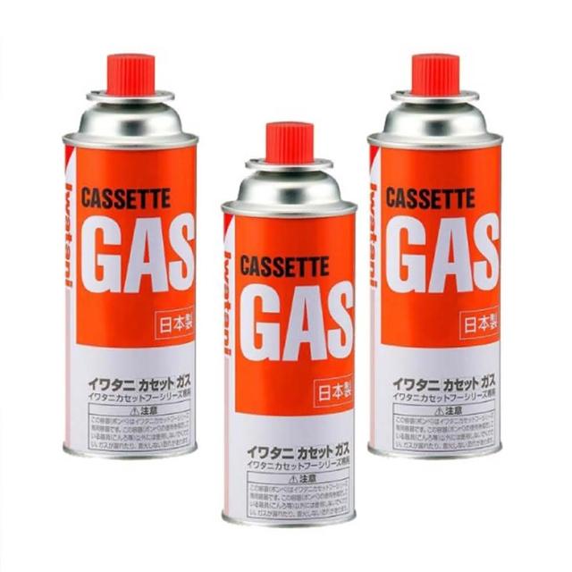 【Iwatani 岩谷】卡式瓦斯罐 CB-250-OR 250g 3入(悠遊戶外)