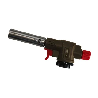 【妙管家】防衝火瓦斯噴槍 HK-2122RF(電子點火噴槍頭 卡式噴燈 露營烤肉生火 炙燒料理噴槍)