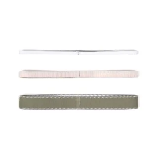 【NIKE 耐吉】頭帶 Flex Headbands 白 粉紅 綠 矽膠止滑 防滑 運動頭帶 寬版 3入裝(N101193367-1OS)